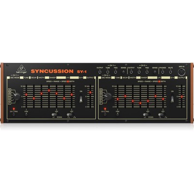 【タイムセール】BEHRINGER SYNCUSSION SY-1 べリンガー BEHRINGER SYNCUSSION SY-1 デスクトップ アナログ