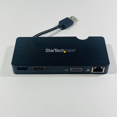 STARTECH USB 3.0 MINI DOCK STATION- HDMI VGA GbE - usb3smdockhv