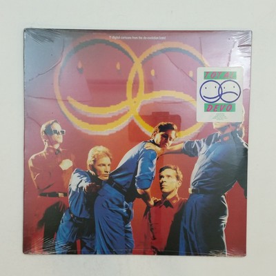 DEVO Total Devo D173303 Enigma LP Vinyl SEALED Hype notch 1988