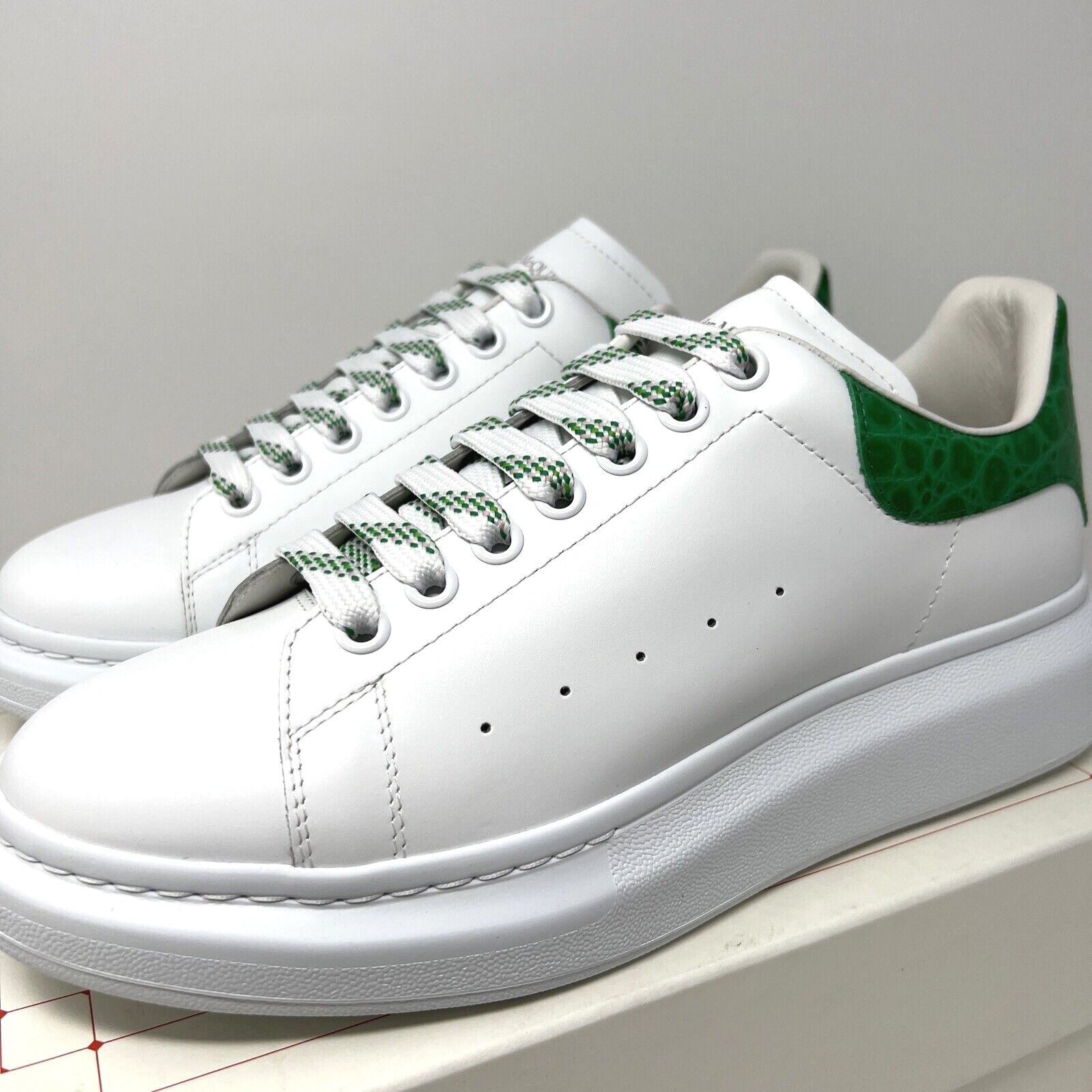 Alexander McQueen Men's Croc Tab 