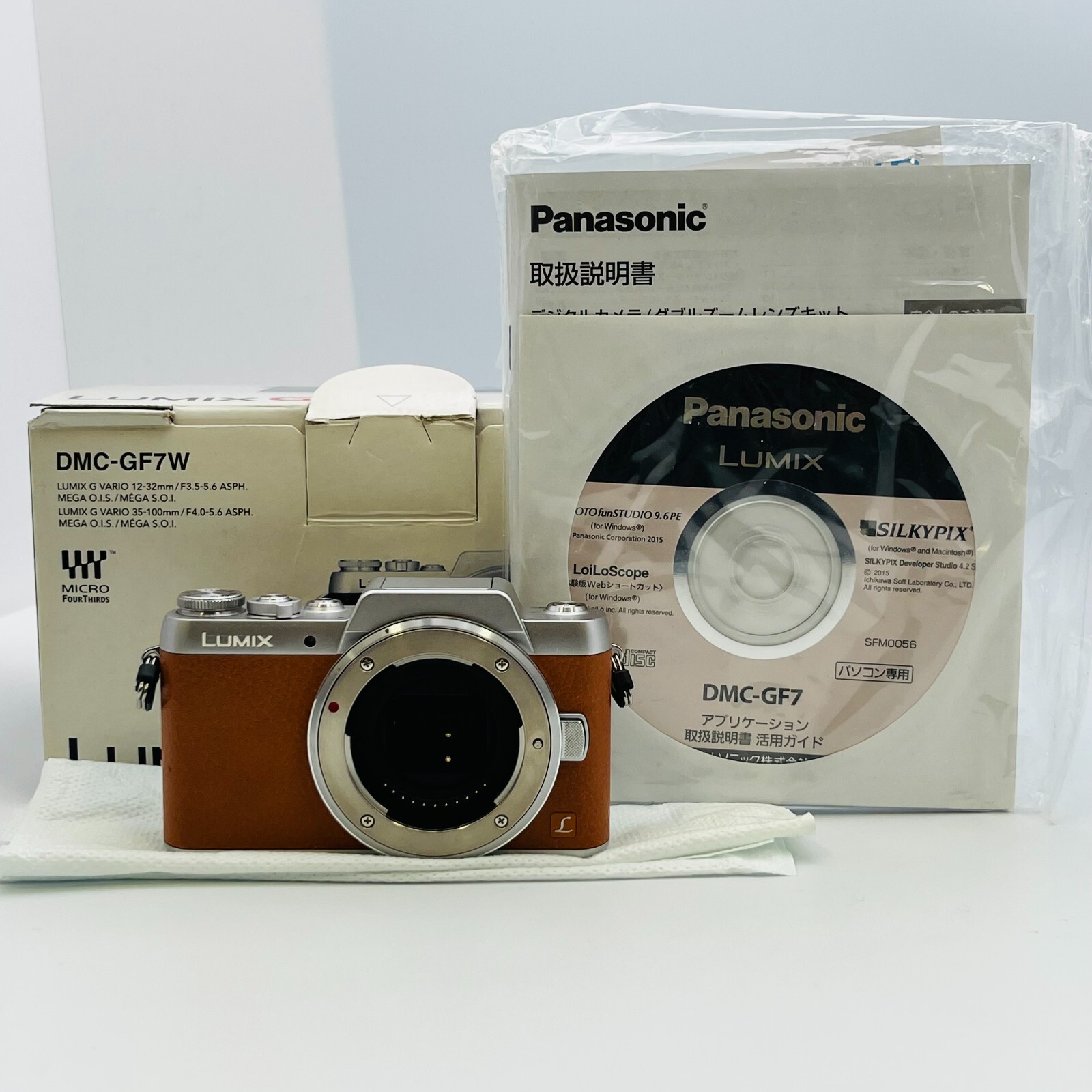 Panasonic DMC−GF7W Amazon.com : Panasonic mirrorless SLR Camera DMC-GF7 Double