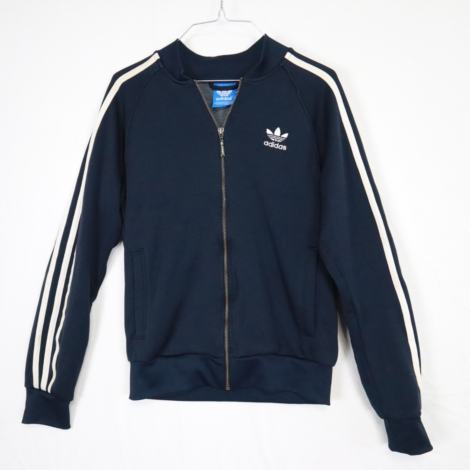 2025-25 秋冬新作  ハイブランドの Adidas Jacket Mens Small Full Zip Activewear Track Trefoil トップス