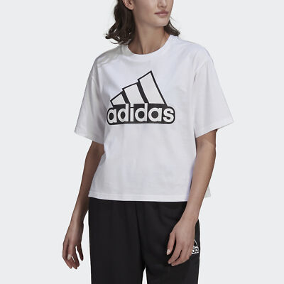 Женская футболка adidas Essentials с логотипом