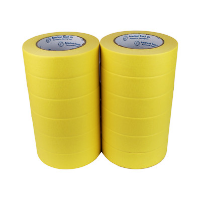 Automotive Masking Tape Paint Refinish 1 -1/2  inx60yds (36mmx55m) *Select Qty*