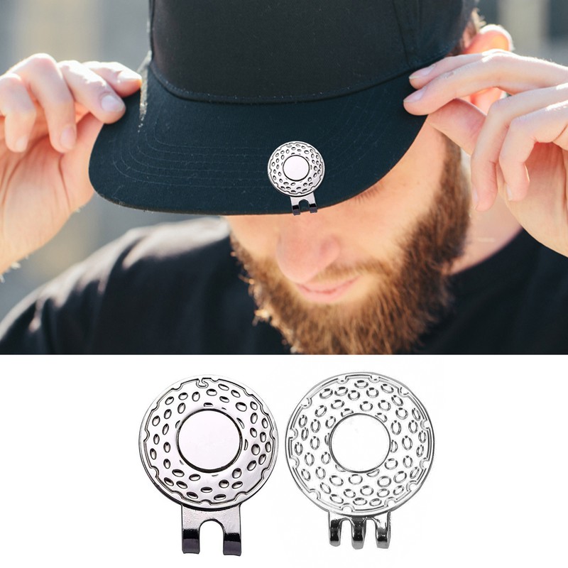 Golf Putting Alignment Aiming Ball Marker Magnetic Hat Clip Tool  US