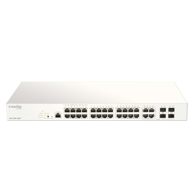 D-Link 28-Port Nuclias Cloud-Managed PoE Switch