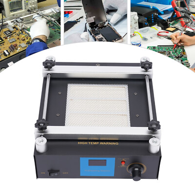 YIHUA 853A BGA IR Infrared Preheating Rework Station Hot Plate Preheater 110V