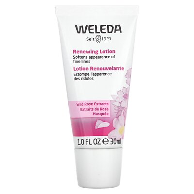 Renewing Lotion, Wild Rose Extracts, 1.0 fl oz (30 ml)