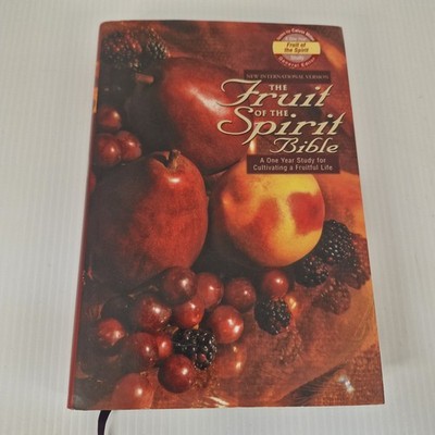 NIV Fruit of the Spirit Bible Calvin Miller Hardcover One Year Study Zondervan