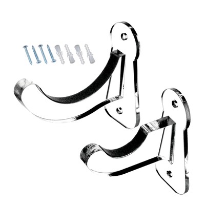 Wall Mount Horizontal Baseball Bat Bracket Wall Mount Holder Bat Display Bracket