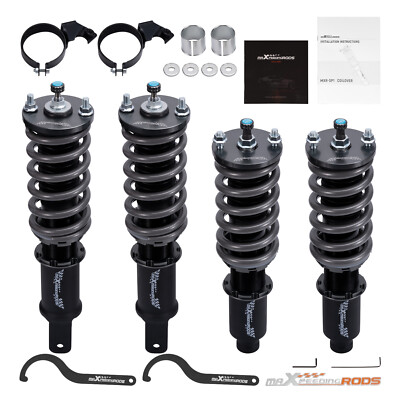 MaXxpeedingrods T7 Coilover Shocks 24 Step Damper Kit For Honda Civic 1992-2000