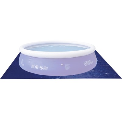 Poolunterlage Bodenplane Unterlage Bodenschutz Pool Schwimmbecken 330cm eckig