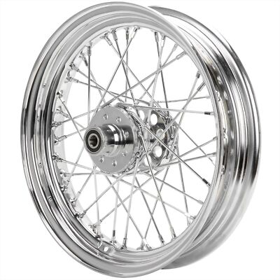 16 x 3.00 Chrome Rear Wheel Harley Ironhead Sportster 1955