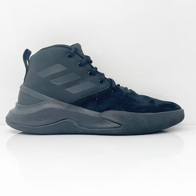 

Adidas Mens Own The Game EE9642 Черные баскетбольные кроссовки Размер 8, Черный, Own The Game