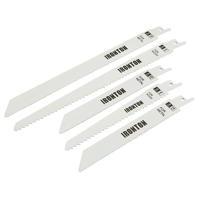Ironton Reciprocating Saw Blades, 10-Pc. Set, 18 24 TPI