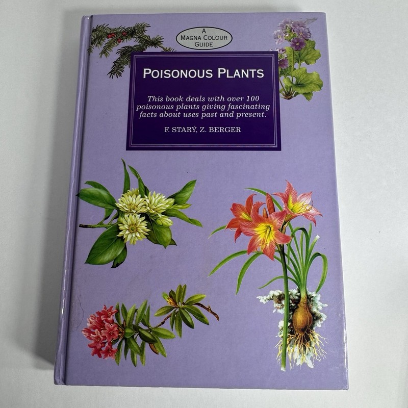 Poisonous Plants By Stary Berger New