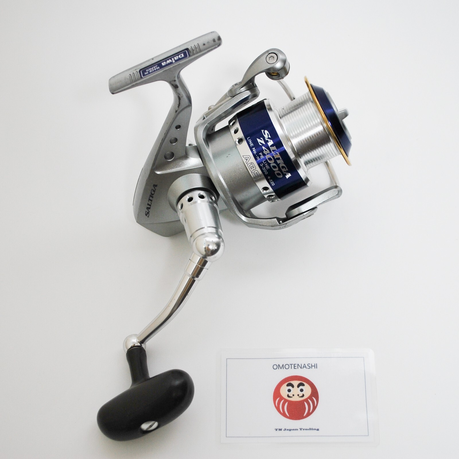 Daiwa Saltiga Z4000 Right Handle Spinning Reel Saltwater Daiwa Saltiga Z4000 Right Handle Spinning Reel Saltwater