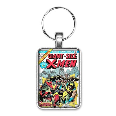 Giant Size X-Men #1 Cover Key Ring or Necklace 1st New X-Men Appear. Jewelry 