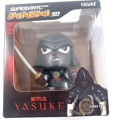 Supervinyl Series Super7 Yasuke Action Figure Netflix Anime 3 Wave 1 Collectible