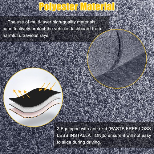 For TOYOTA CAMRY 2007-2011 US DashMat Dash Cover Dashboard Mat Car Interior Pad