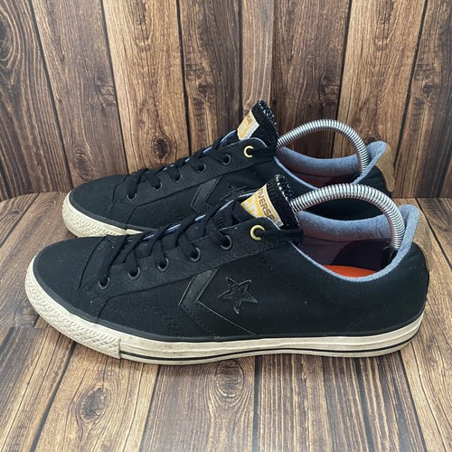 Ox Workwear Black Canvas Sz 9.5 Men's Shoes 149776c