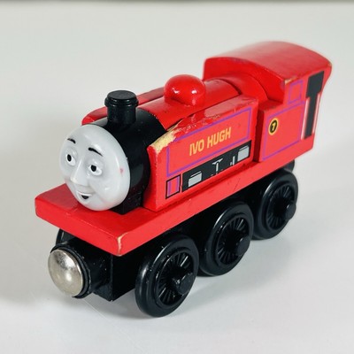 Thomas the Train Ivo Hugh Wooden Railway Tank Engine Vintage 2002 Wood Wear