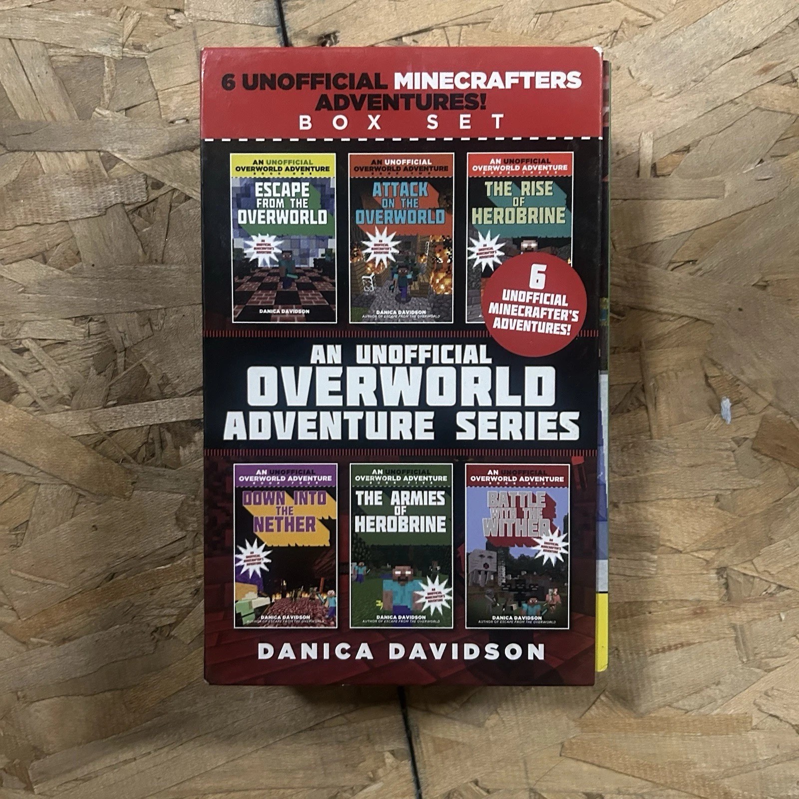 Minecraft Books An Unofficial Overworld Adventure Series Box Set Danica Davidson
