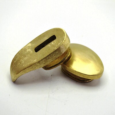 SET '' Crocodile '' Dundee BRONZE FINGER GUARD BOLSTER & POMMEL CUSTOM KNIFE RARE