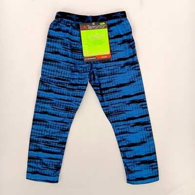 Terramar Unisex Infant Genesis Fleece Pant Base Layer Blue 2T NWT-AA9 -1
