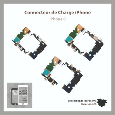 Connettore di ricarica micro antenna per Apple Iphone 8 / Iphone 8 Plus +