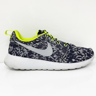 

Nike Womens Roshe Run Print 599432-070 Черные кроссовки для бега, размер 8, Черный, Roshe Run Print