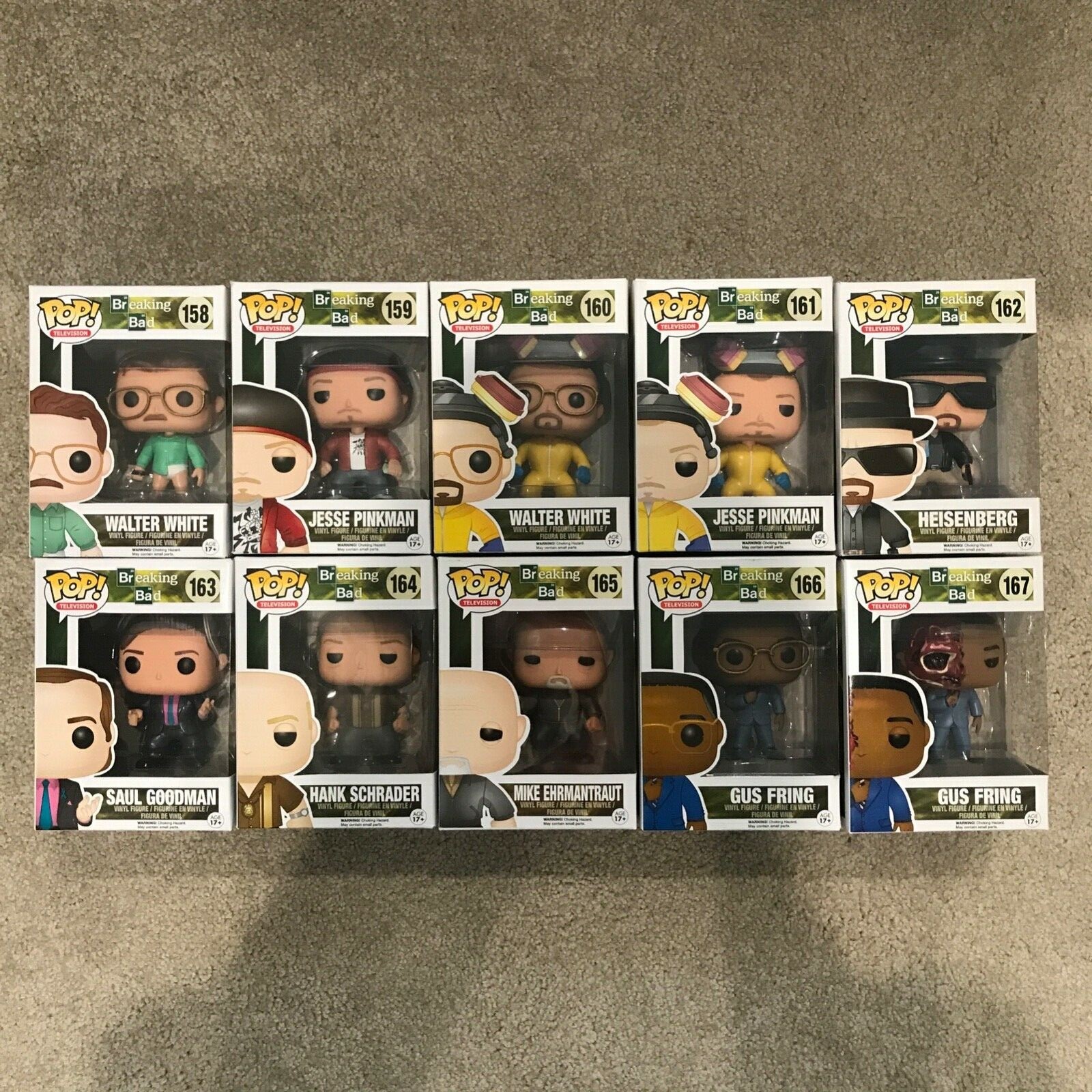 Funko 4665 POP Vinyl Rides Breaking Bad The Crystal Ship and Jesse