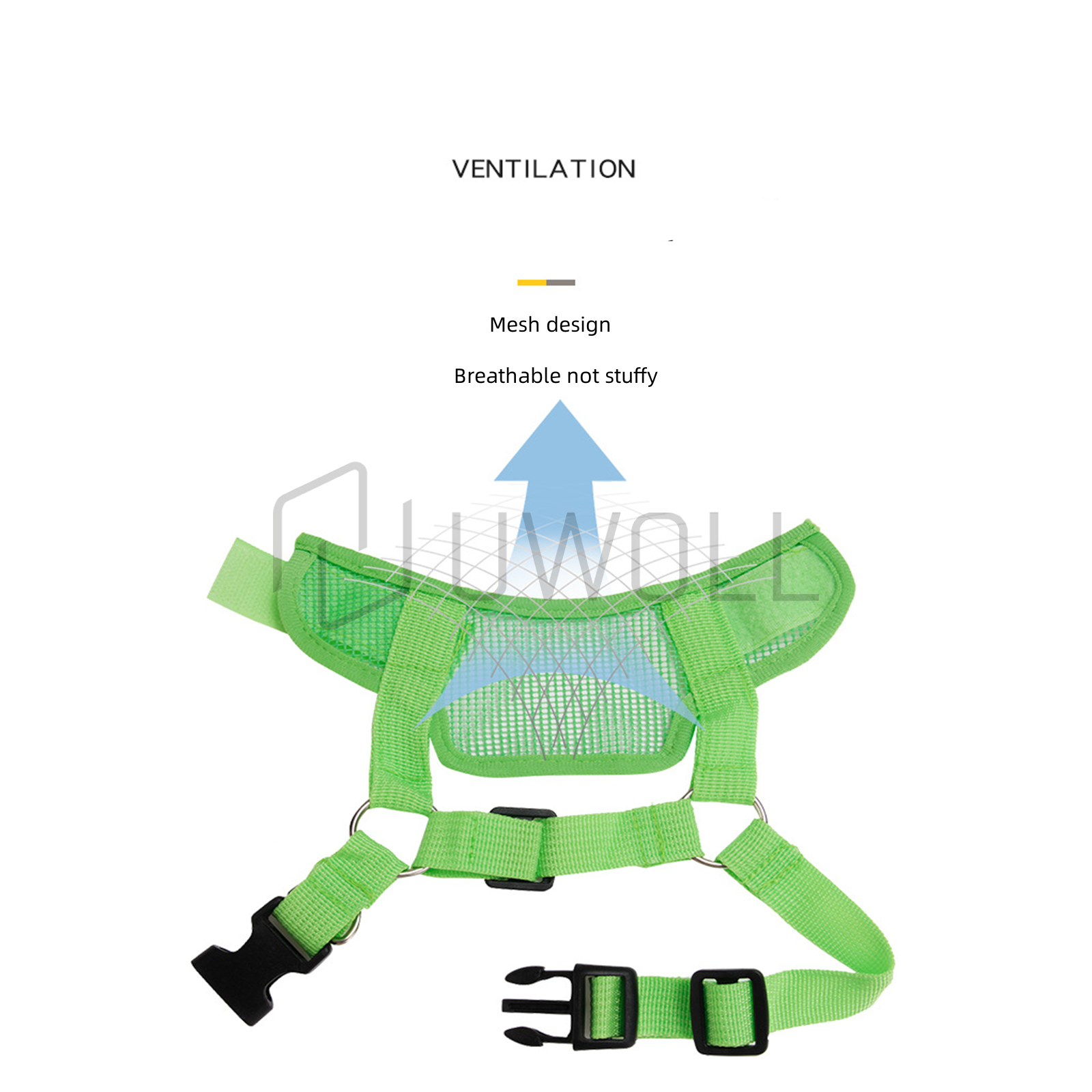 Adjustable Dog Muzzle Mouth Cover Mesh Mask Anti Stop Bite Chewing Breathable US