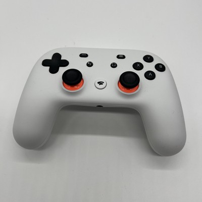 Google Stadia H2B Premiere Edition Bluetooth Controller Clearly White GA00722US