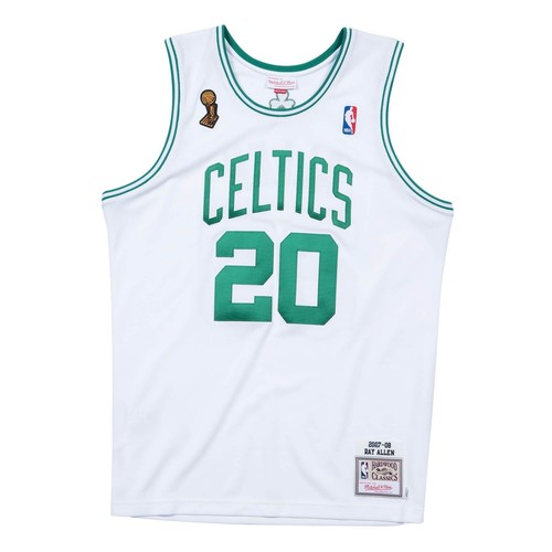 

АУТЕНТИЧНАЯ ФУТБОЛКА NBA MITCHELL - NESS BOSTON CELTICS 07 RAY ALLEN, Белый