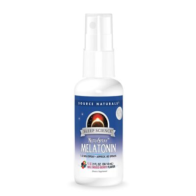 Source Naturals, Inc. Sleep Science Melatonin Nutraspray Mixed Berry 2 унции