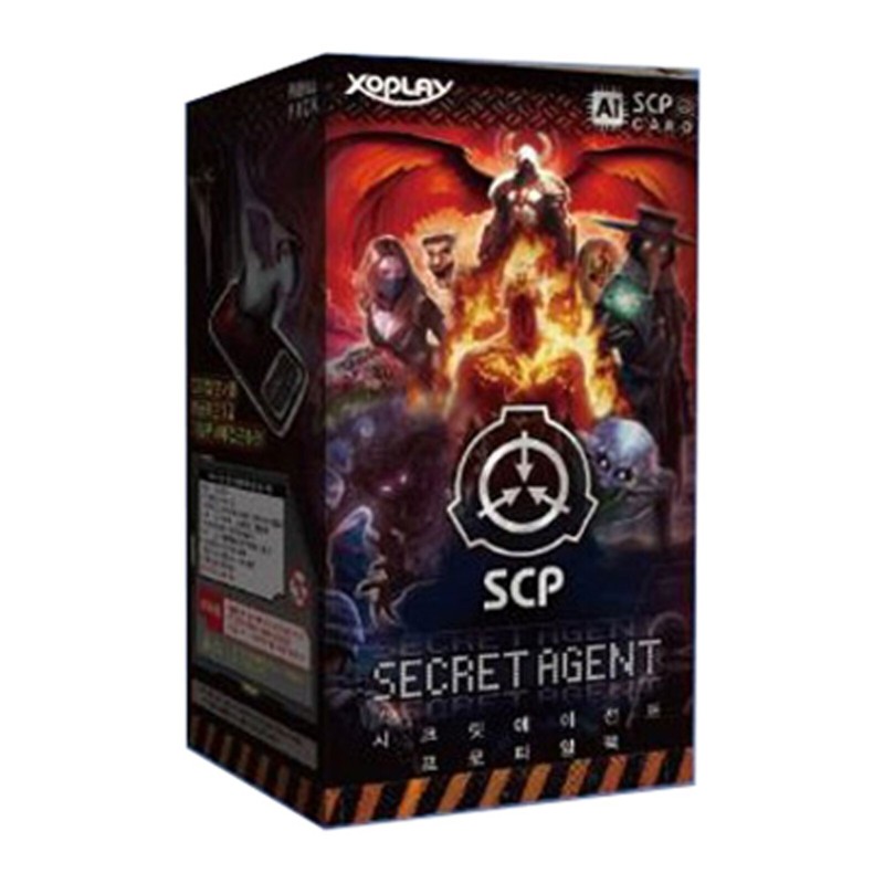 SCP AI Card Secret Agent Profile Pack 20 Packs 1