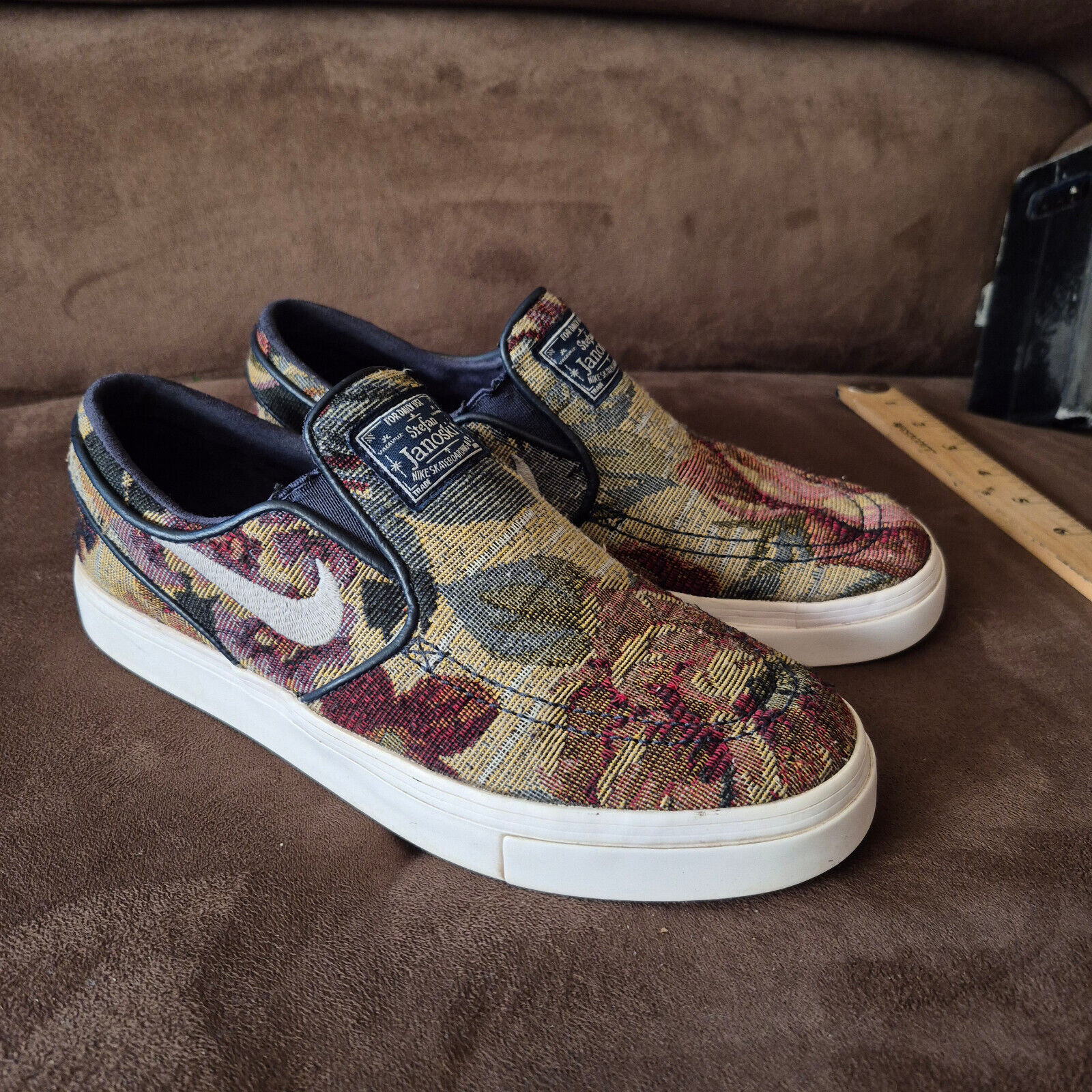 Nike Zoom Stefan Janoski Slip-On Floral 902365-914 MEN'S 6 Nike Zoom Stefan Janoski Slip-On Floral 902365-914 MEN'S 6