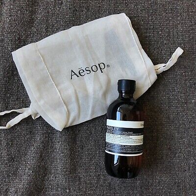 Brand New Aesop Parsley Seed Anti-Oxidant Toner  6.8 fl Oz With Linen Bag