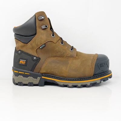 Мужские рабочие ботинки Timberland Pro Boondock 6 дюймов 92615 коричневые с композитным носком, размер 13 M