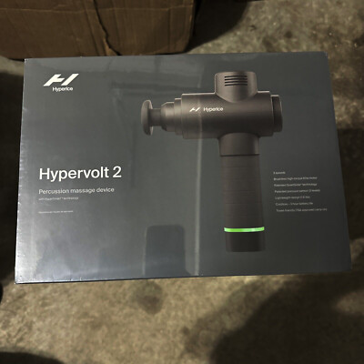 Hyperice Hypervolt 2 Battery Percussion Massage Device Bluetooth TSA Approved Gr
