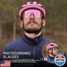 SCVCN Photochromic Cycling Glasses for Men Women Clear Sports Sunglasses UV400 Protection for Bicycle MTB Mountain Bike