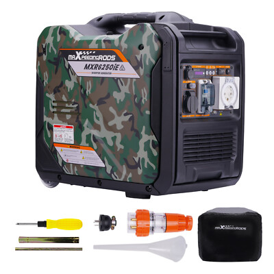 Portable Inverter Generator 5.0KVA Rated 5.5KVA Max Petrol Genset Power Supply