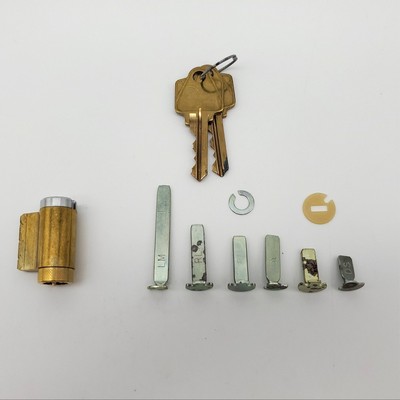 LSDA Lock Cylinder Key in Knob Satin Chrome LS-C500 Arrow AW Keyway NO BOX