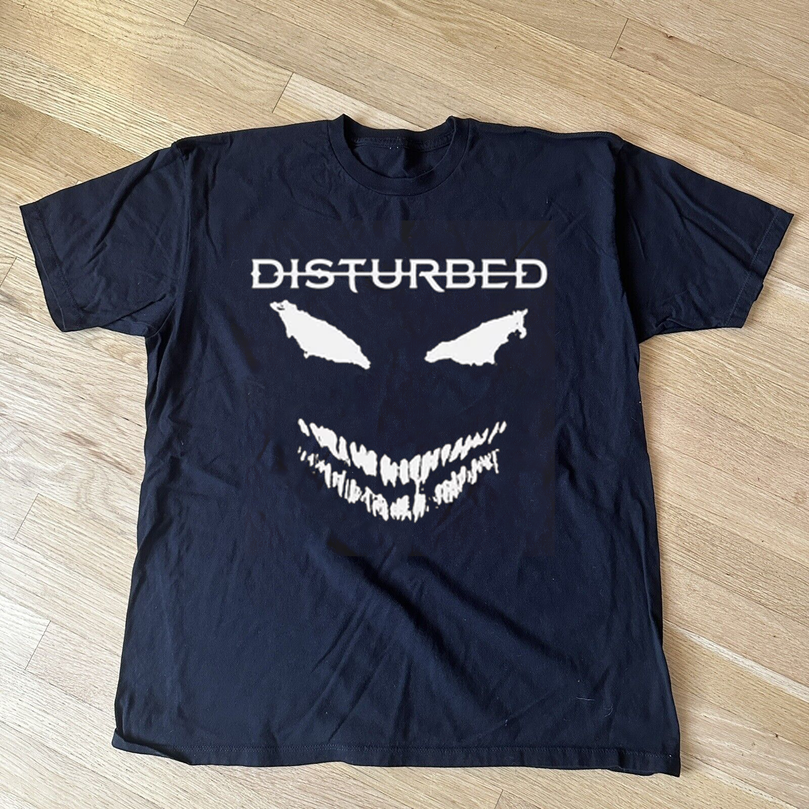 Disturbed バンドTシャツ ブラック Lサイズ Disturbed The Guy Face, Disturbed Band Fan Black All Size Shirt | eBay