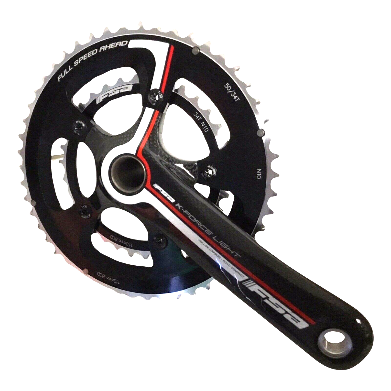 FSA K-Force Light Compact Carbon Crankset 172.5mm 50-34t 11-