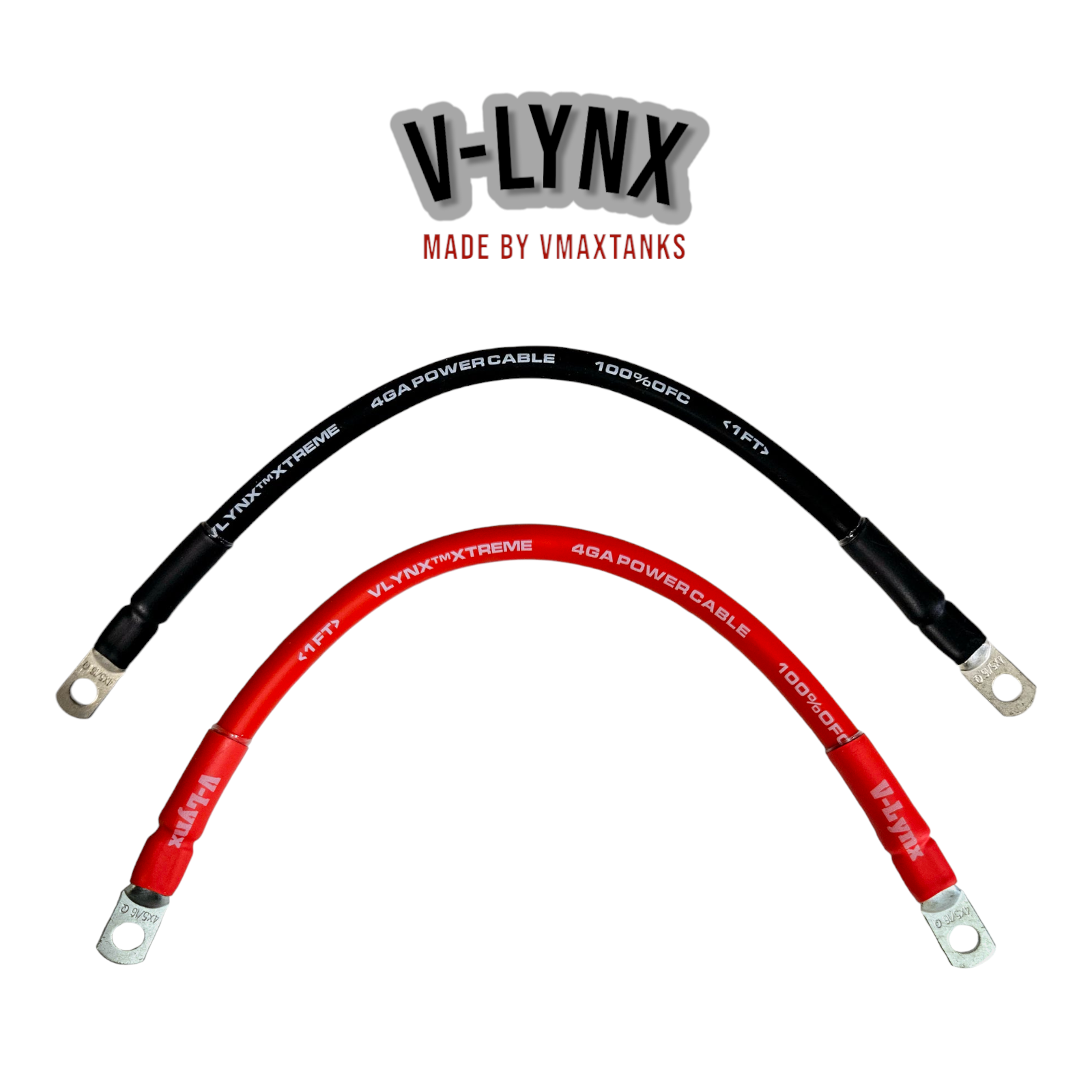 4 AWG Gauge Custom Battery Cable Copper Car Solar Power Wire Inverter RV Welding