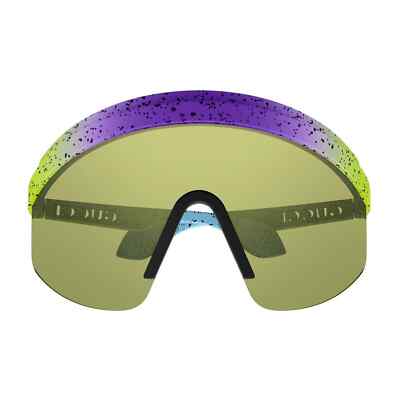 Pre-owned Gucci Gg1477s 001 Violet Shaded Green/light Green Purple Sunglasses Authentic