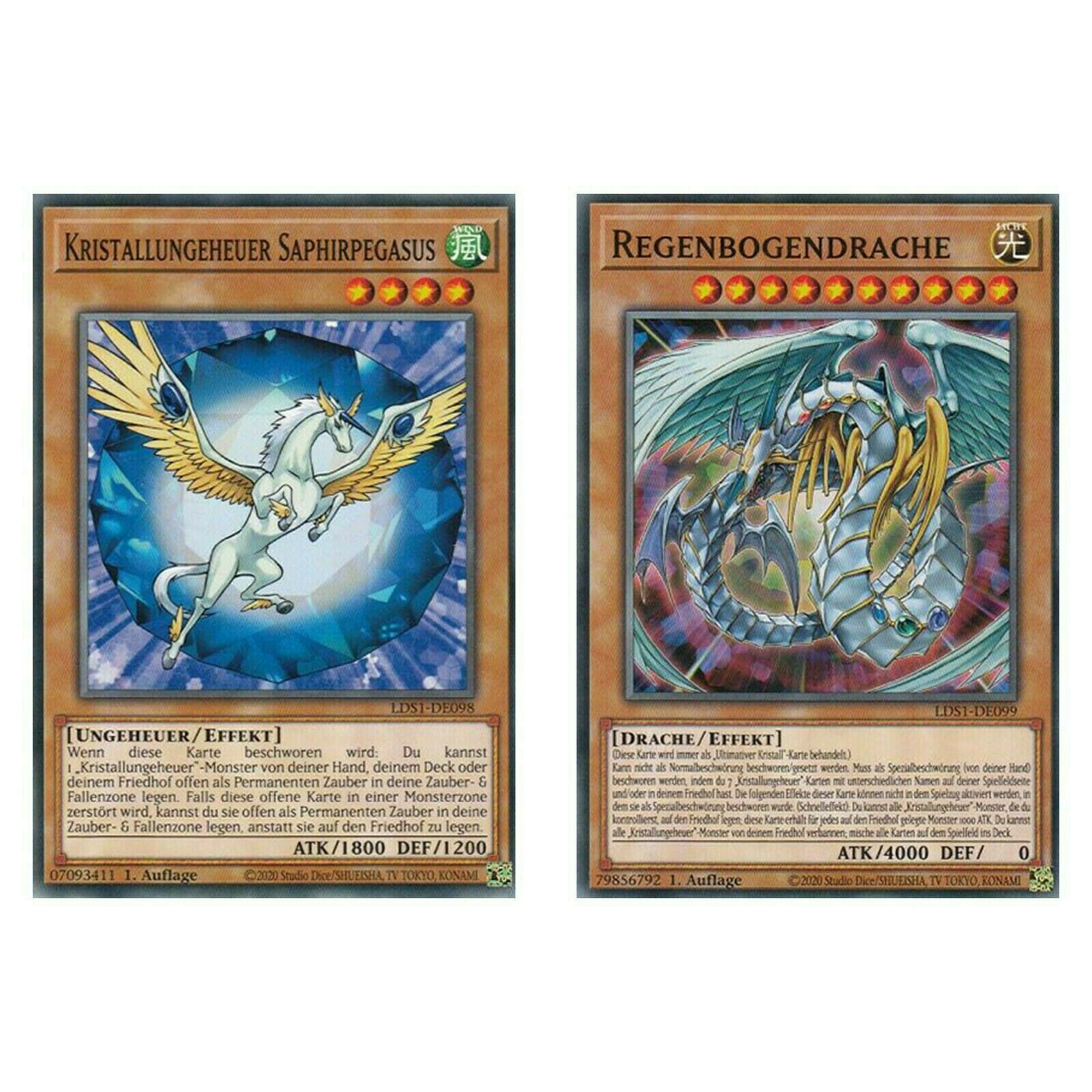 Kristallungeheuer Deck Set - 66 Karten - Jesse Anderson Yu-Gi-Oh Common