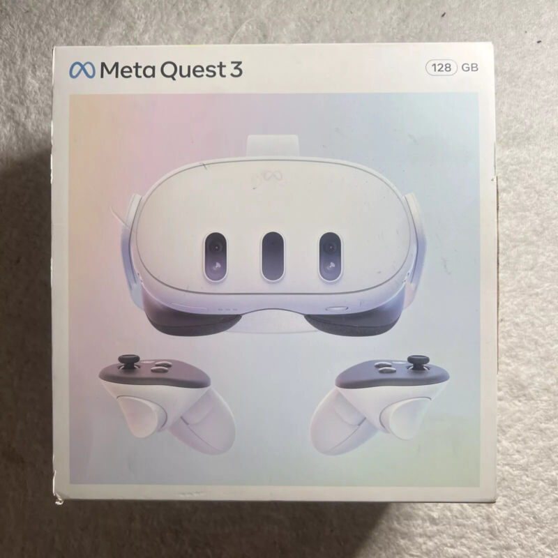 Meta Quest 3 128GB VR Headset - White